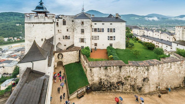 قلعة quot;Hohensalzburgquot; أحد أماكن السياحة في النمسا