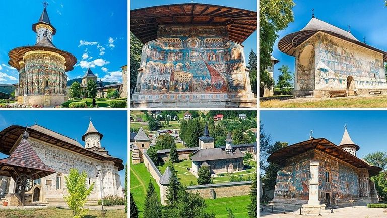 الأديرة المرسومة أحد أماكن السياحة في رومانيا