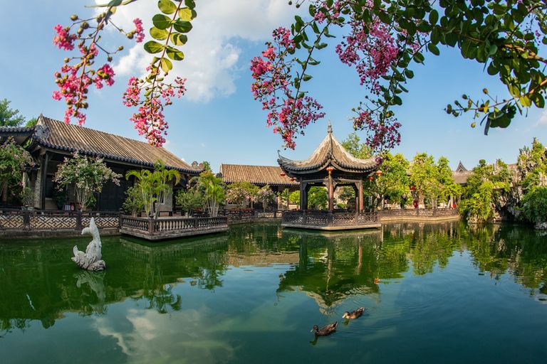 حديقة يوين quot;Yuyin Gardenquot; أحد أماكن السياحة في كوانزو