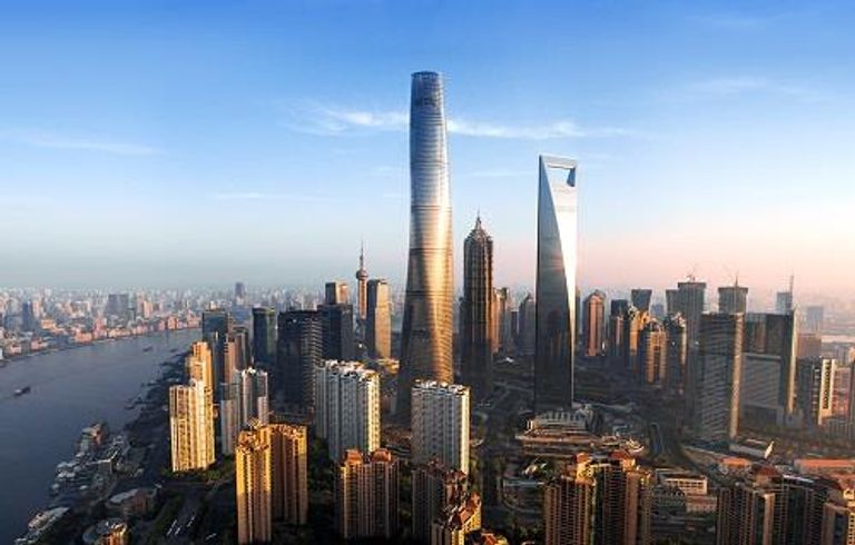 برج شنغهاي أحد أطول أبراج العالم