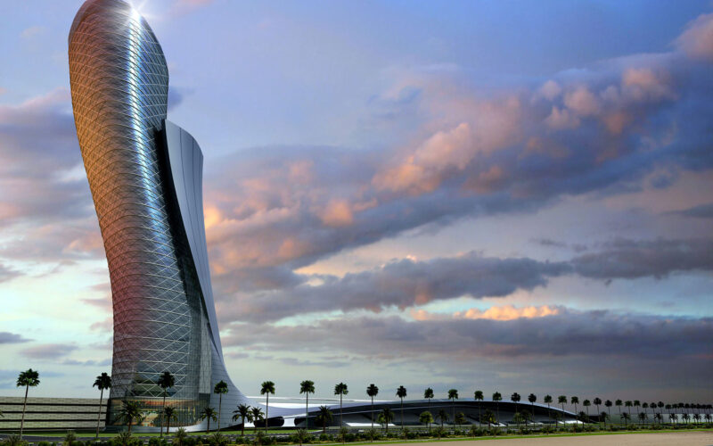 برج أبوظبي المائل في الإمارات