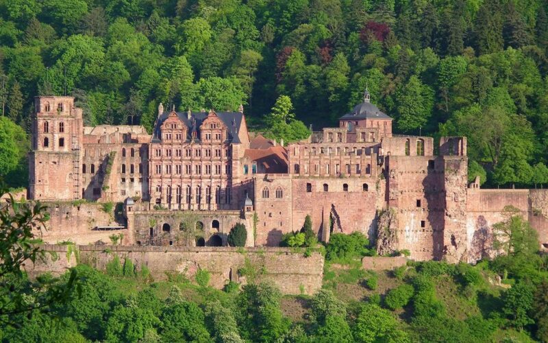 قلعة هايدلبرغ Heidelberg Castle في ألمانيا