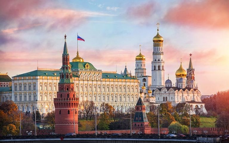 قلعة الكرملين أحد أماكن السياحة في موسكو