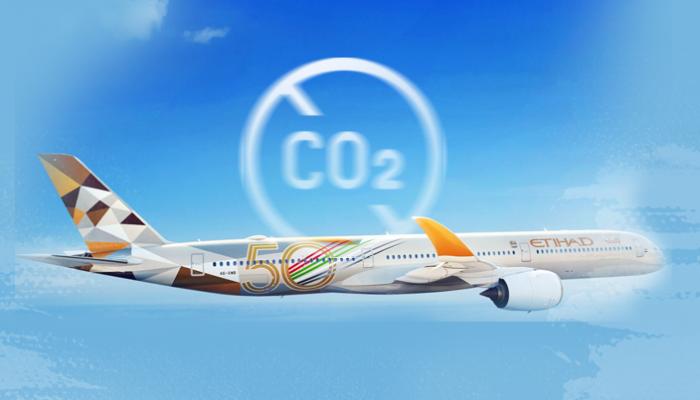 “الاتحاد للطيران” تنجز أكبر برنامج لتجربة الرحلات البيئية عالميا
