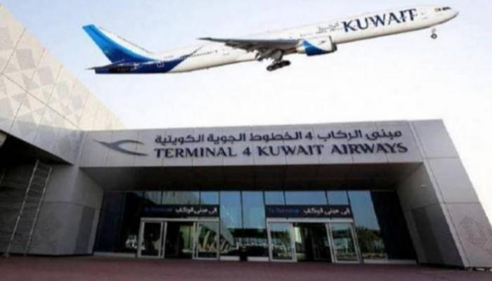 توقف حركة الطيران مؤقتا بمطار الكويت الدولي بسبب سوء الأحوال الجوية
