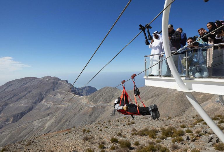 quot;مسار جبل جيس الانزلاقيquot; أطول مسار انزلاقي في العالم