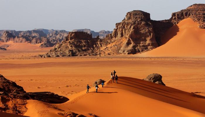 السياحة الصحراوية في الجزائر.. ألبوم صور