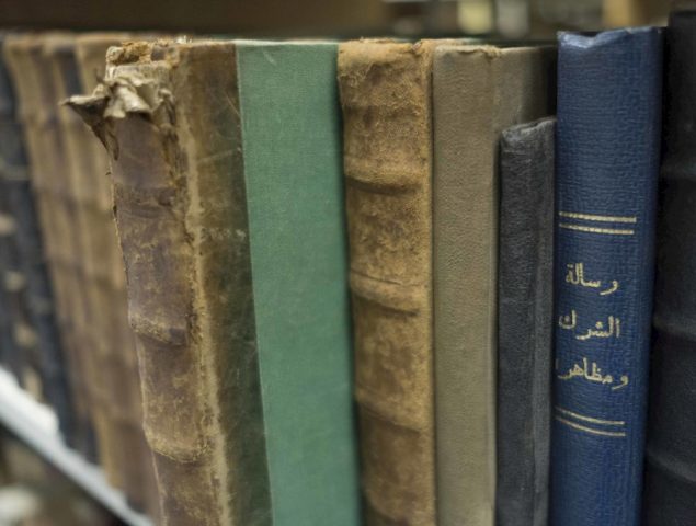 مراجع وكتب تاريخية لا حصر لها في مكتبة الشيخ زايد بالمتحف