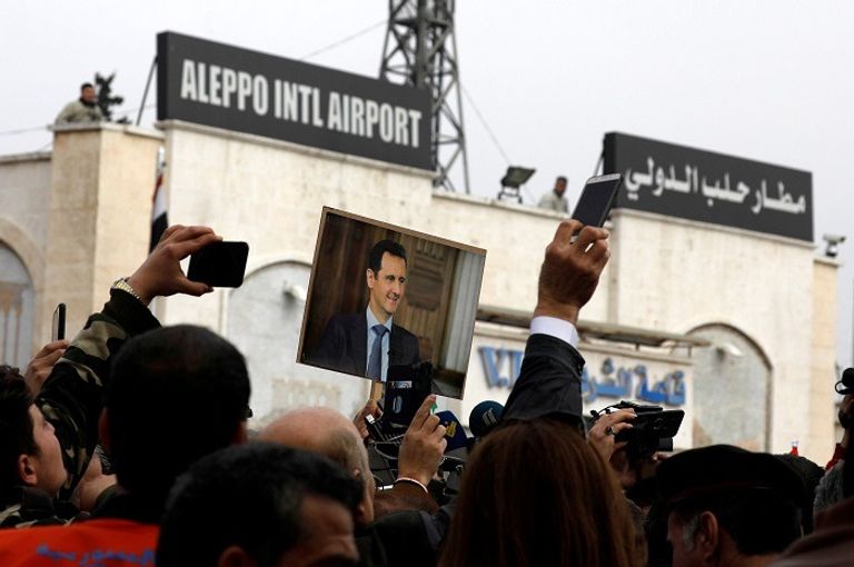 تفاصيل أول رحلة طيران مدنية من دمشق إلي حلب