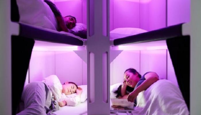 “طيران نيوزيلندا” تحل مشكلة النوم لركاب الدرجة الاقتصادية