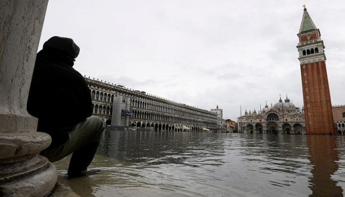 الفيضانات تعصف بنصف حجوزات فنادق البندقية بإيطاليا