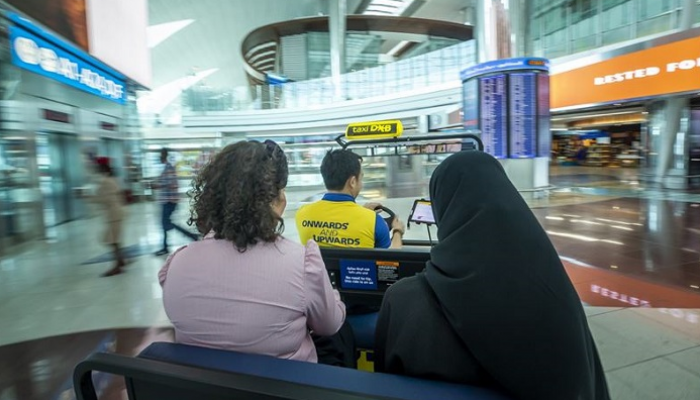 تكسي دي إكس بي.. خدمة مجانية جديدة في مطارات دبي