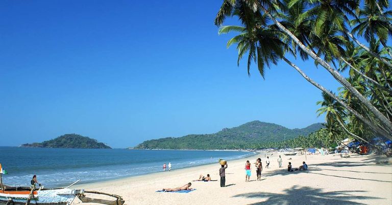 شاطئ أجوندا أحد أجمل شواطئ الهند