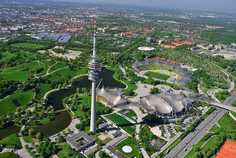الحديقة الأولمبية أحد أماكن السياحة في ميونخ