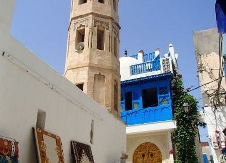 زاوية زقاق ضمن أماكن سياحية في سوسة تونس