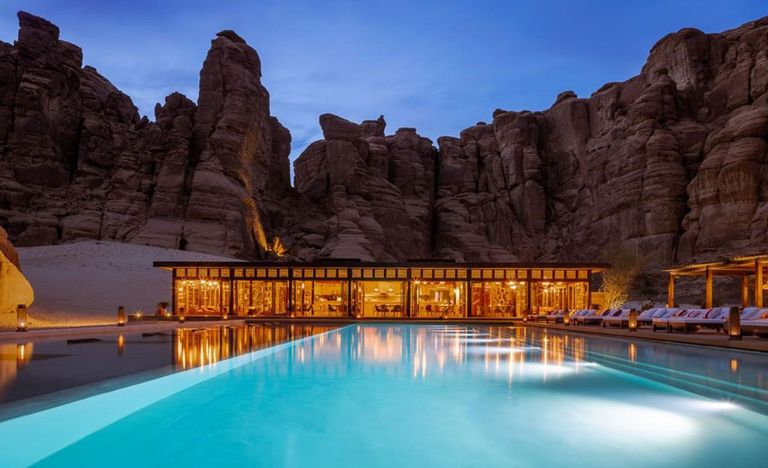 فتدق هابيتاس العلا أحد أفضل الفنادق في السعودية الفاخرة