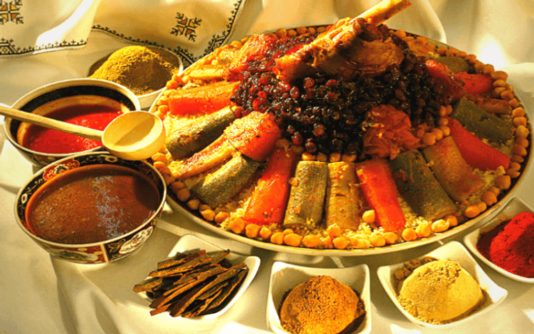 قائمة أشهى المأكولات المغربية