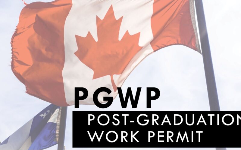 تصريح العمل بعد التخرج في كندا (PGWP)
