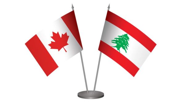 علم لبنان وكندا - الهجرة إلى كندا من لبنان 